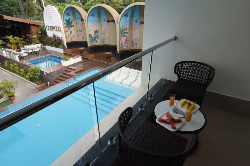 Junior Suite with Pool View and Balcony Image