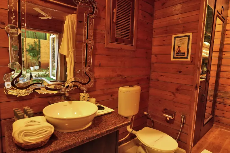 Grand Swiss wooden cottage Image