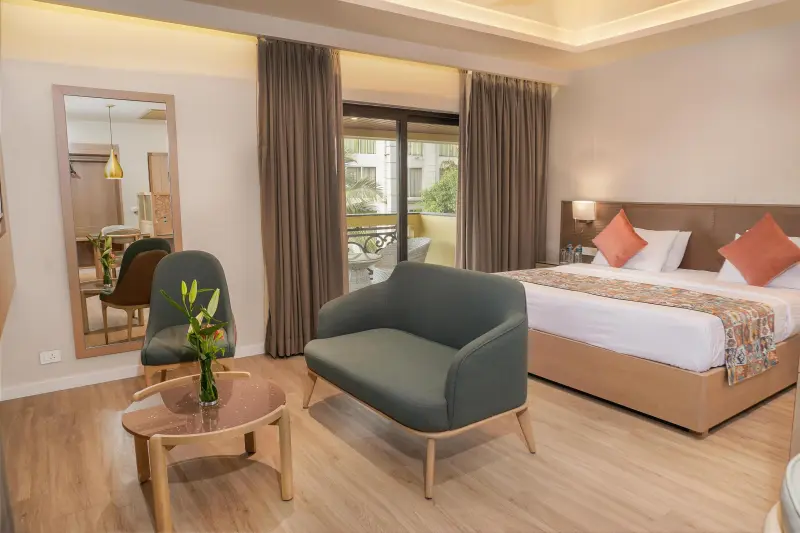 Suite with Bath Tub and Balcony Image