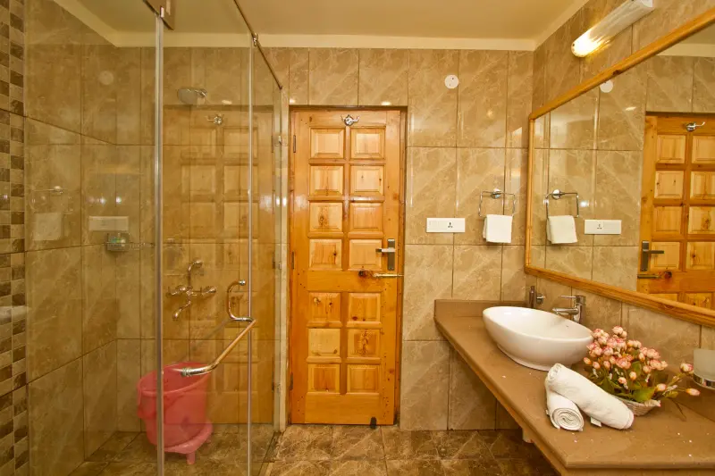 Base Cottage room Centrally Heated with Balcony Image