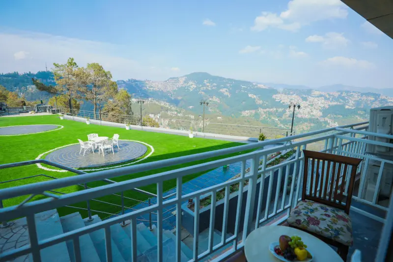 Premium Room With Private Balcony And Valley View Image
