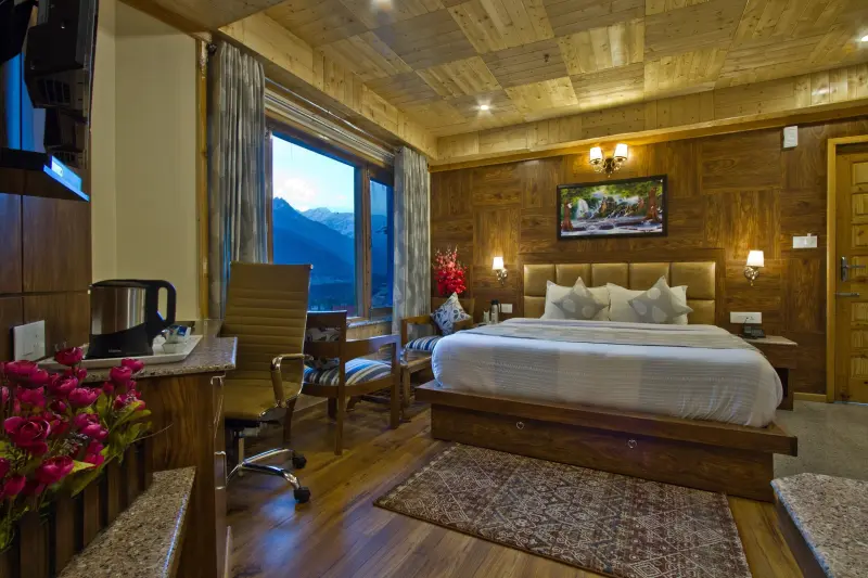 Deluxe Room Mountain View Centrally Heated