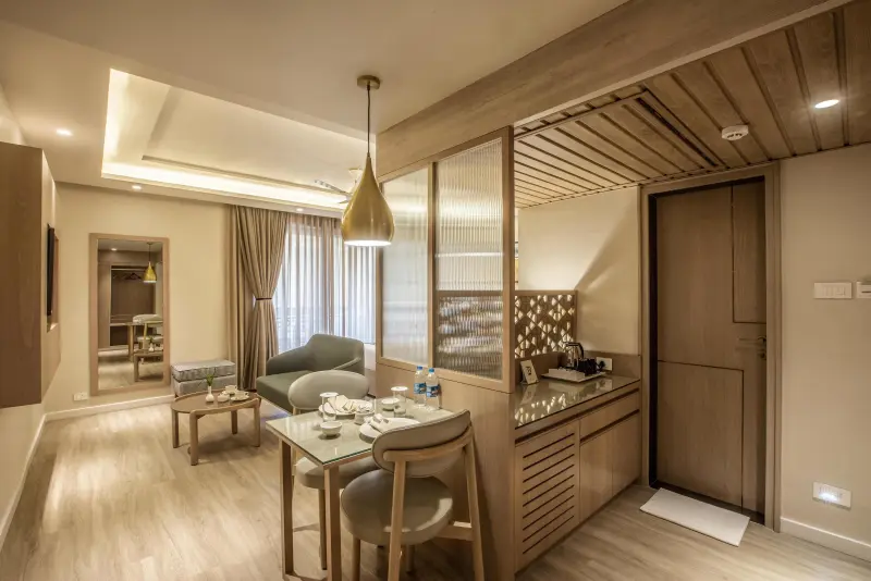 Suite with Bath Tub and Balcony