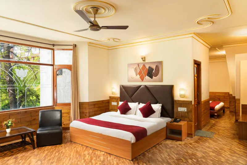 Two Bedroom Family Suite with jungle view