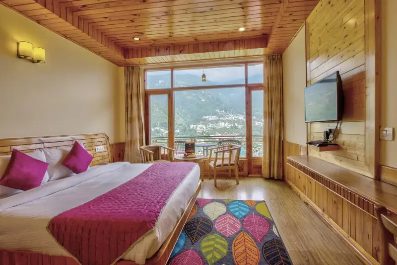 Super Deluxe Room Mountain view with balcony
