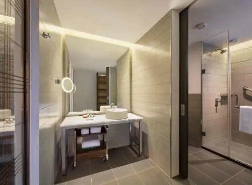 Classic Twin Pool View with Balcony Image